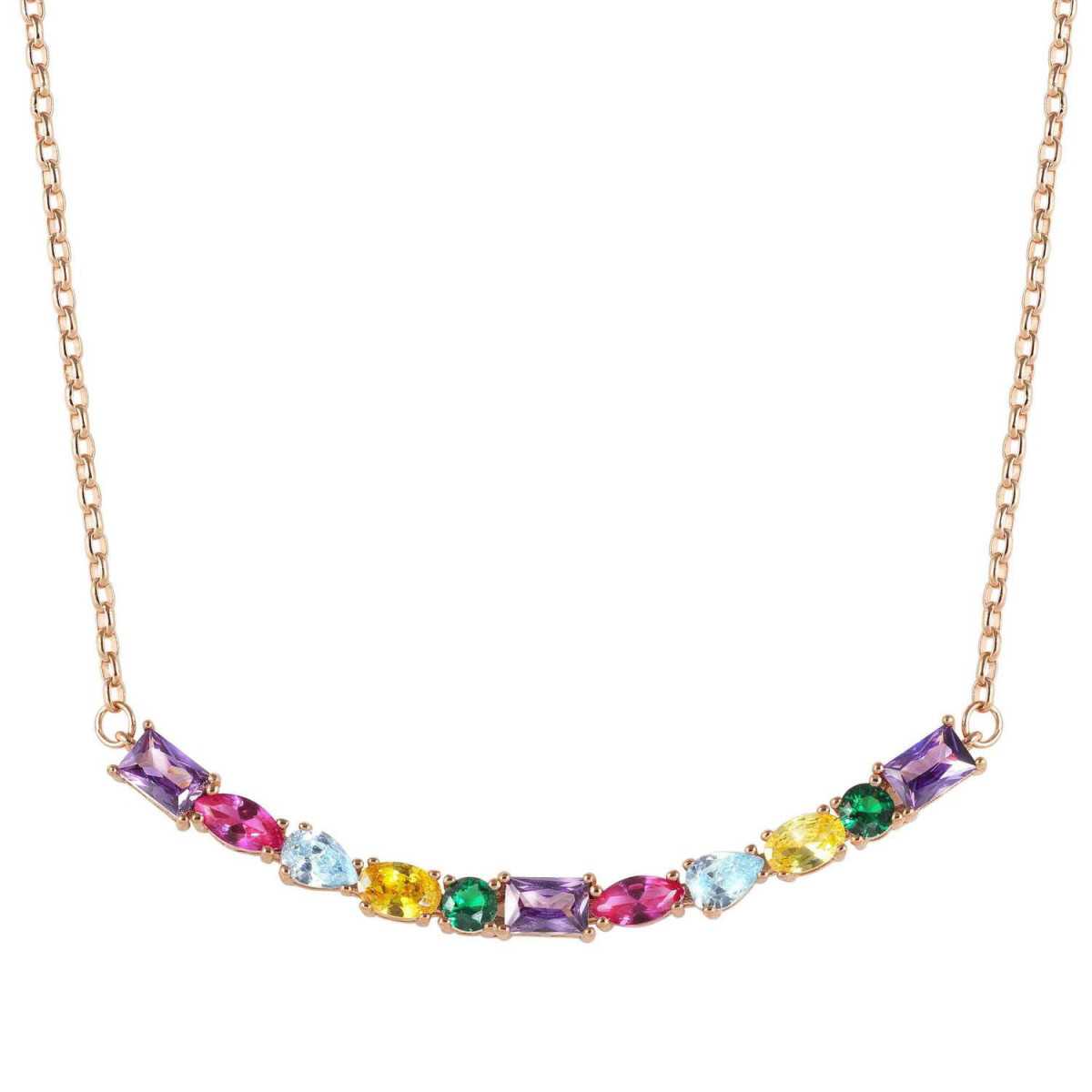 Collar  Nomination Colour Wave Piedras De Colores 149807/026