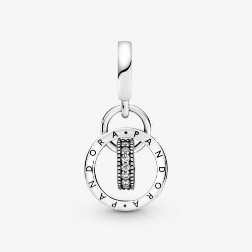 Charm Pandora Colgante Círculos Logo 799490C01