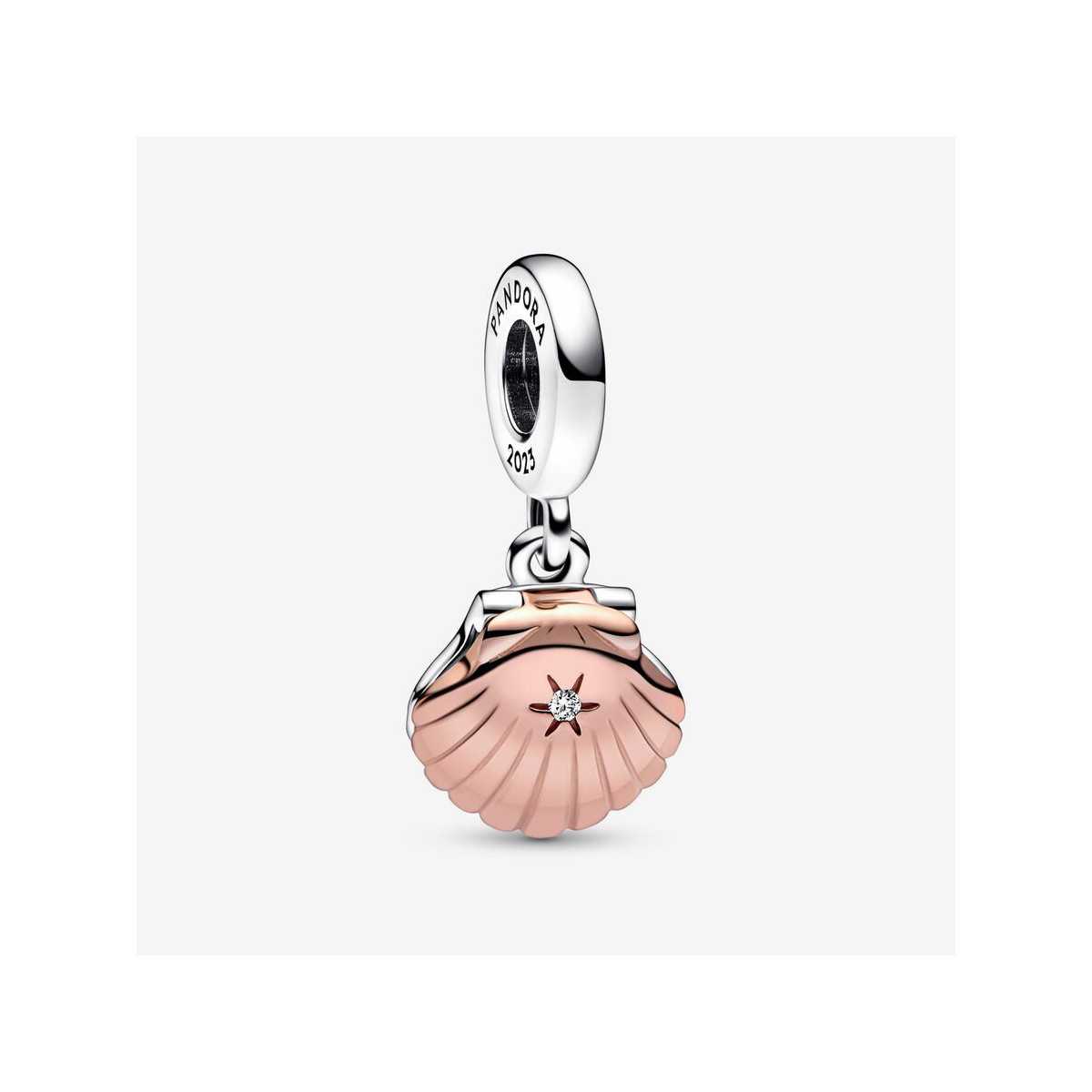 Charm Pandora Colgante Concha de Mar y Perla 782449C01