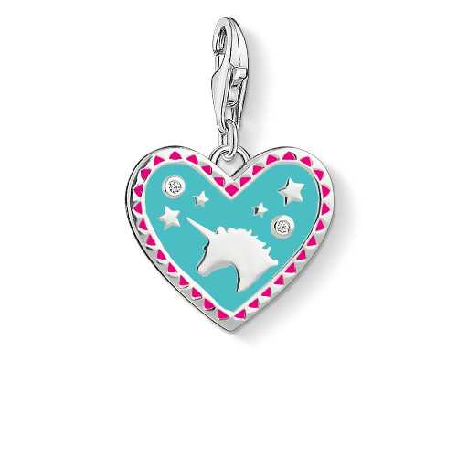 Charm Thomas Sabo Corazón Unicornio 1470-041-17