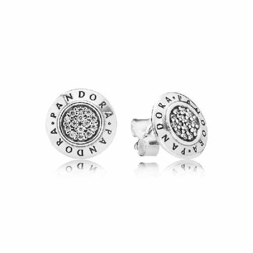 Pendientes Pandora Circonita Logo 290559CZ