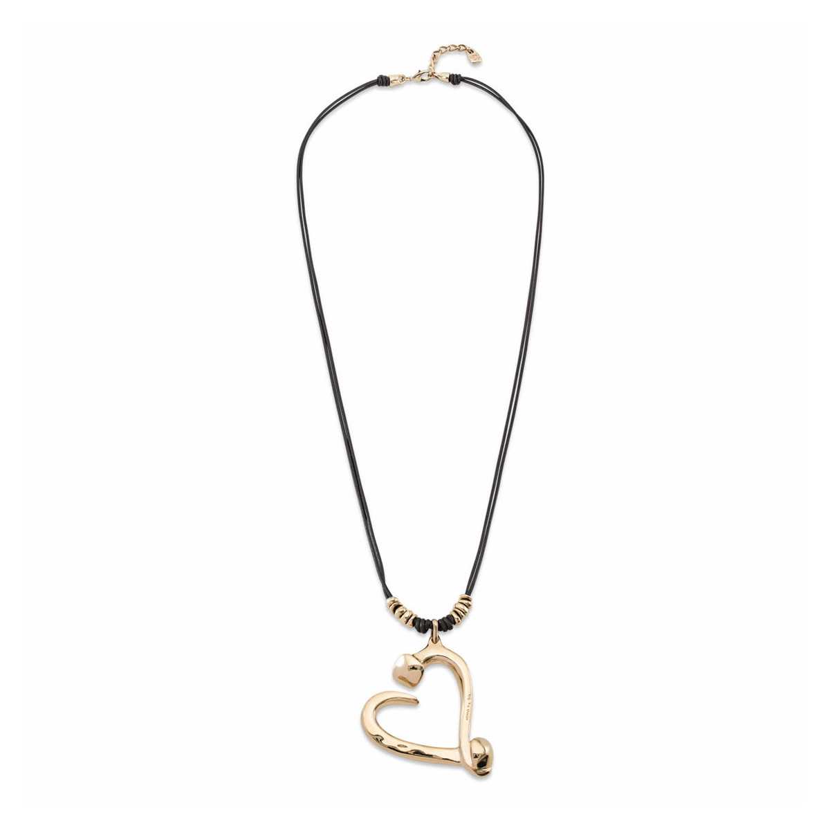 Collar Uno de 50 Big Love Dorado COL1806ORO0000