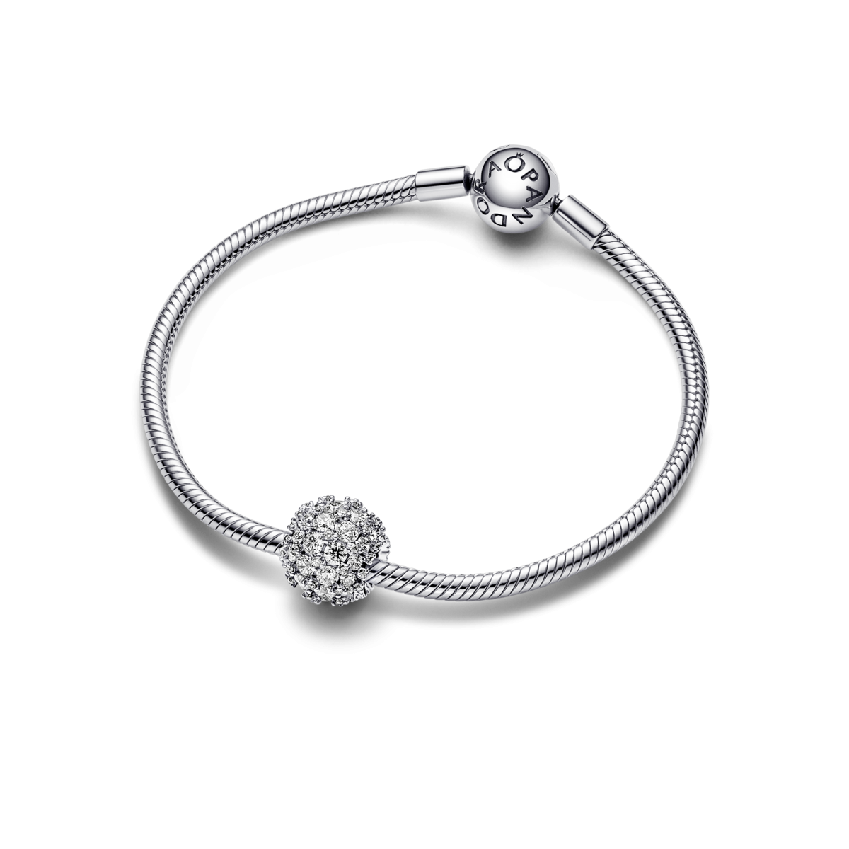 Charm Pandora  Redondo Brillante en Pavé 792630C01