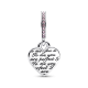 Charm Pandora Colgante Doble Corazón Infinito en Dos Tonos 782641C01