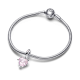 Charm Pandora  Colgante Árbol de la Familia y Corazón Rosa 792654C01