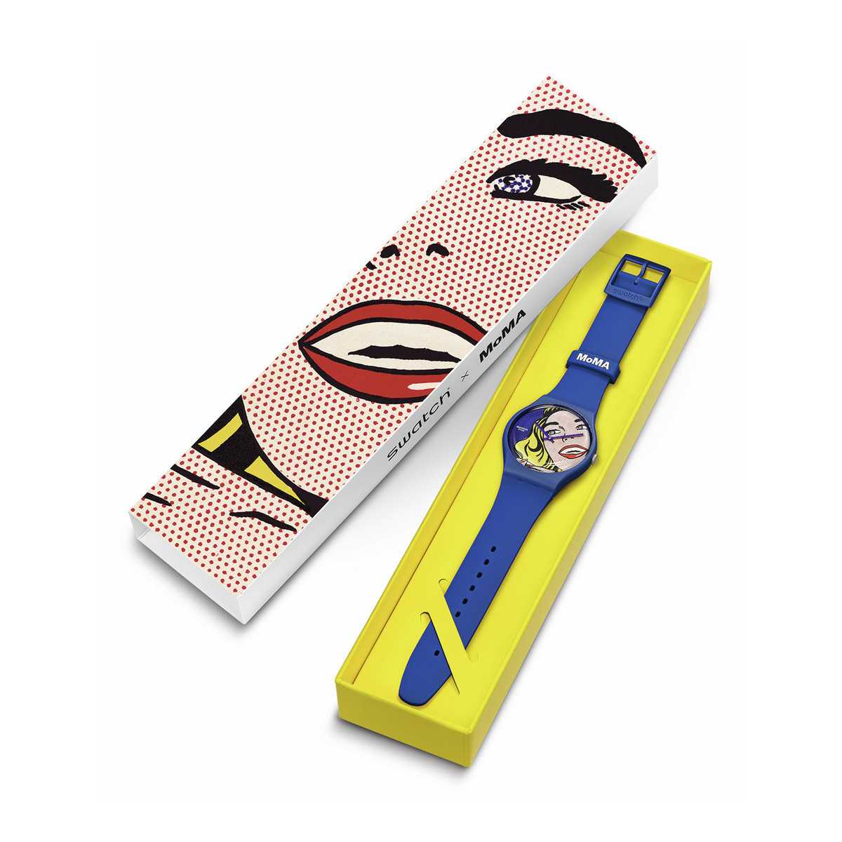 Reloj Swatch Girl By Roy Lichtenstein SUOZ352