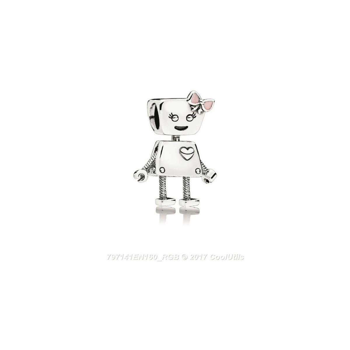 Charm Pandora Robot Rosa 797141EN160