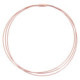 Collar Pesavento DNA Spring. Plata Rosa WDNAG464