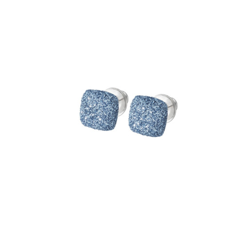 Pendientes Pesavento Polvere di Sogni. Plata de rodio + Azul Santorini WPSCO050