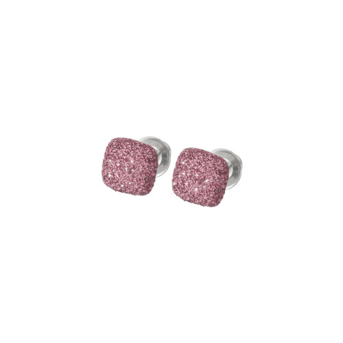 Pendientes Pesavento Polvere di Sogni. Plata de rodio + Rosa polvo Jaipur WPSCO056