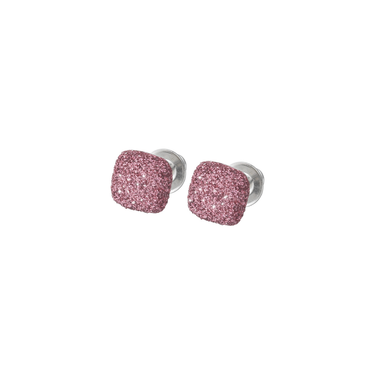 Pendientes Pesavento Polvere di Sogni. Plata de rodio + Rosa polvo Jaipur WPSCO056