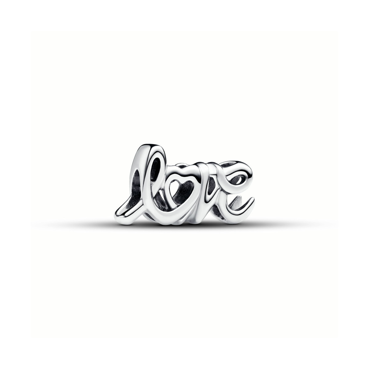 Charm Pandora en plata de ley Love Escrito a Mano 793055C00