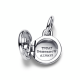 Charm Pandora Colgante Medalla Grabable. Plata 793066C01