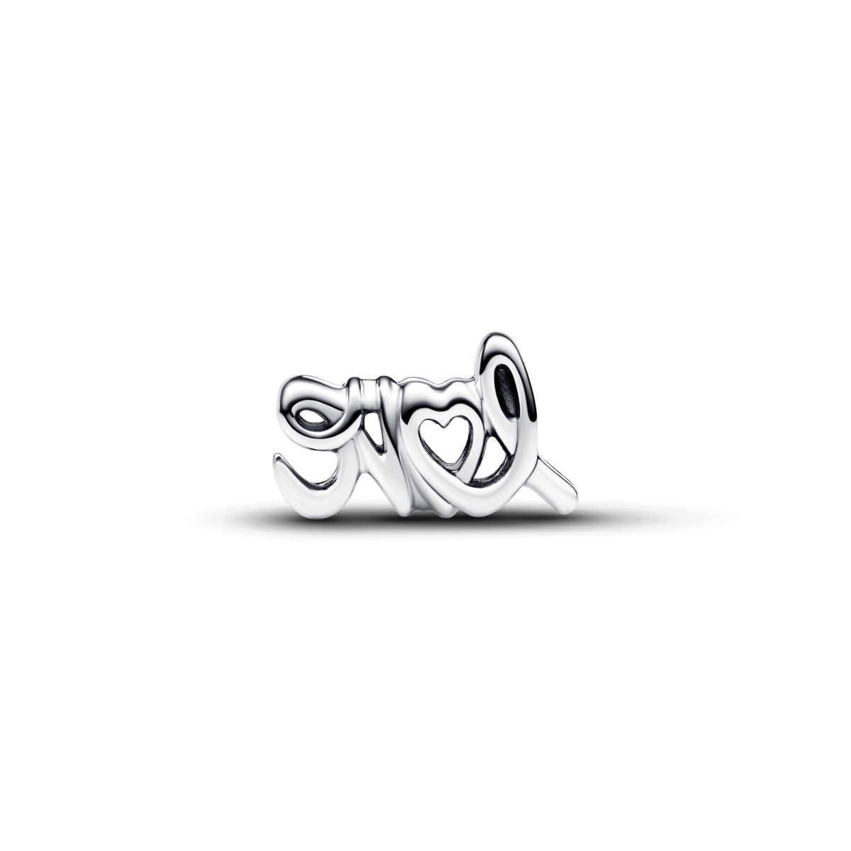 Charm Pandora en plata de ley Love Escrito a Mano 793055C00