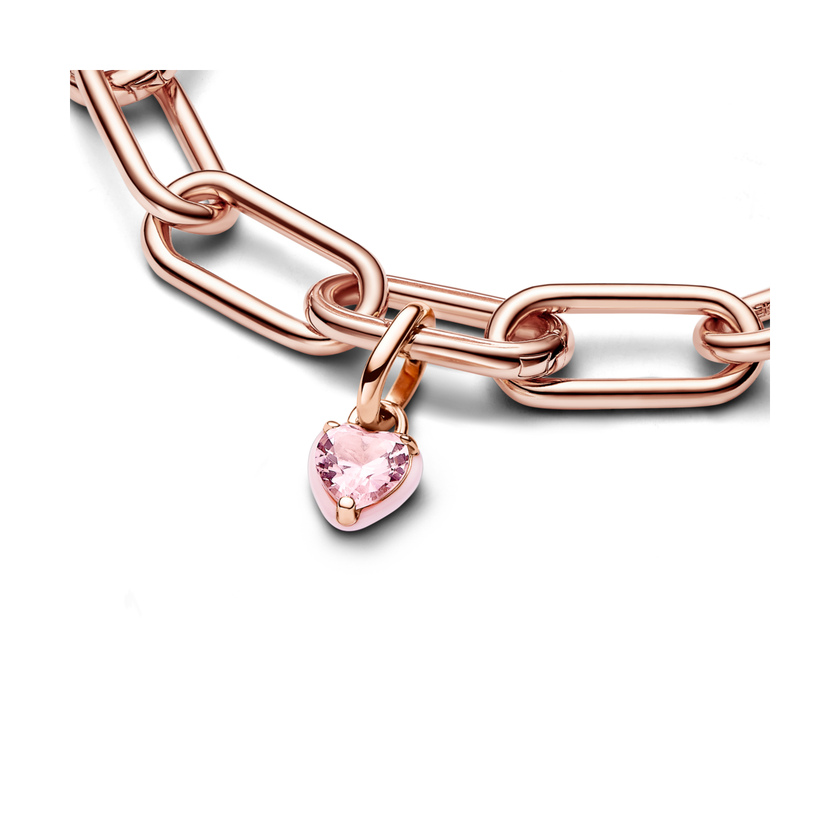 Charm Pandora ME Mini Colgante Corazón Chakra Rosa 783042C01