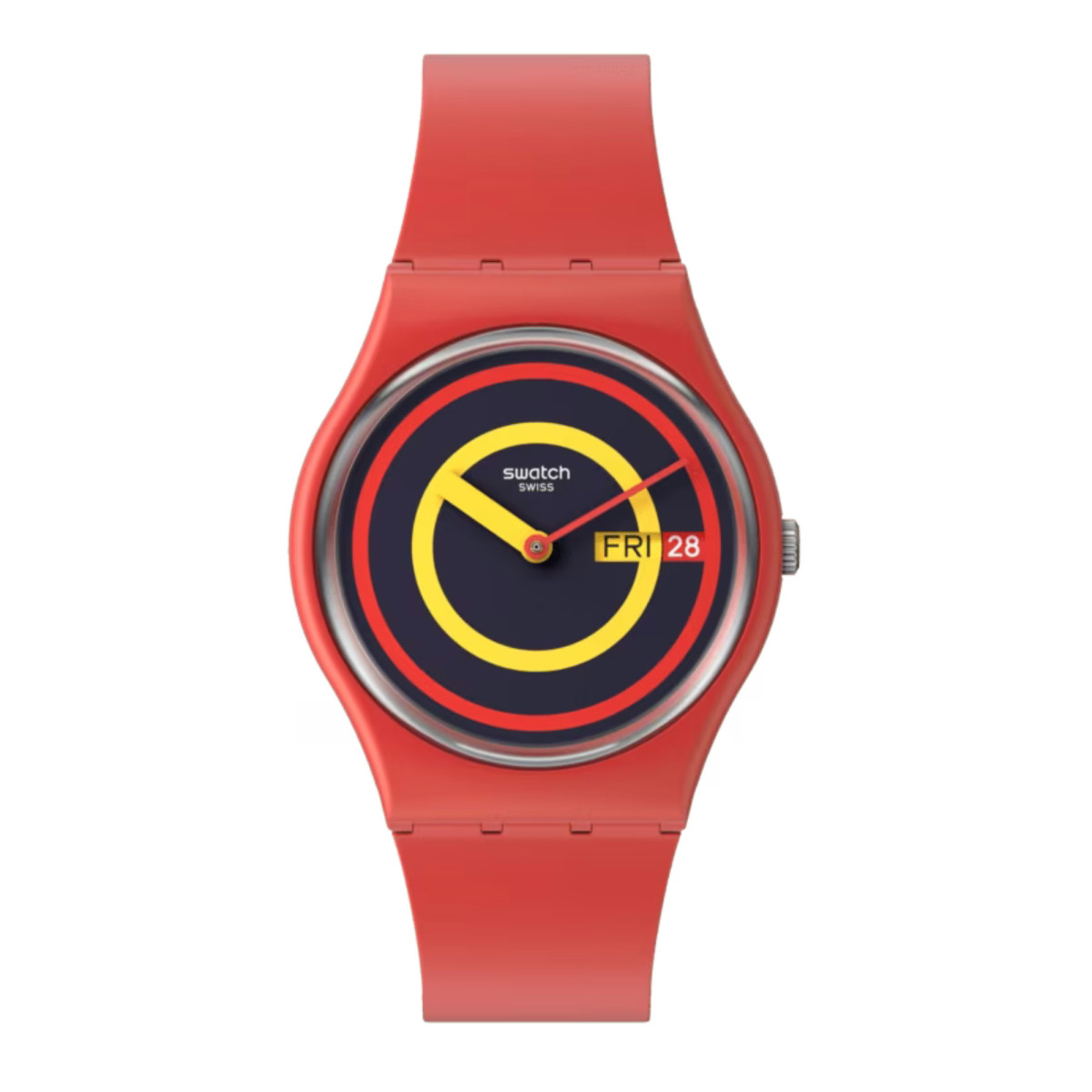 Reloj Swatch Concentric Red SO28R702