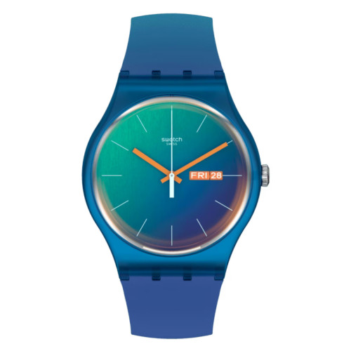 Reloj Swatch Fade to Teal SO29N708