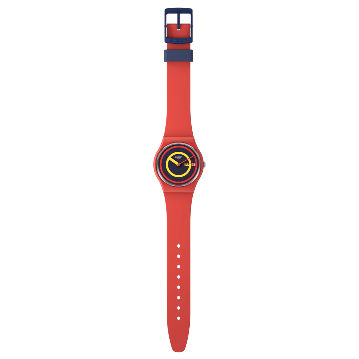 Reloj Swatch Concentric Red SO28R702