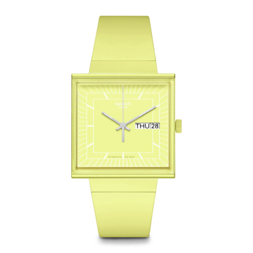 Reloj Swatch What If Lemon SO34J700