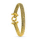 18K Pulsera Oro Amarillo Malla