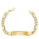 18K Pulsera Esclava Oro Amarillo Cartier Hueca 21.5 Cm