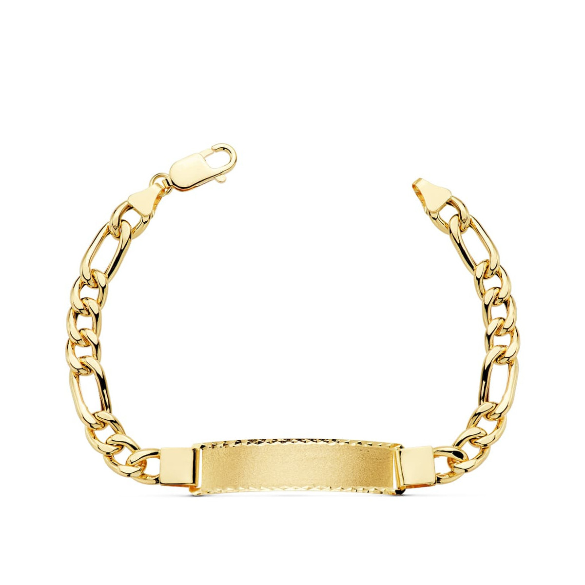 18K Pulsera Esclava Oro Amarillo Cartier Hueca 21.5 Cm