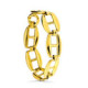 18K Pulsera Barco Hueca Grande