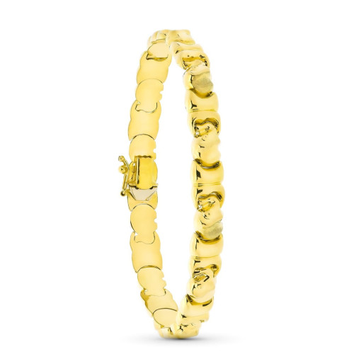 18K Pulsera Oro Amarillo