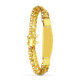 18K Pulsera Oro Amarillo Princesa Chapa