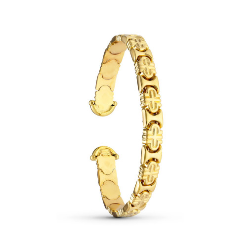 18Kt Brazalete Oro Amarillo Rigido