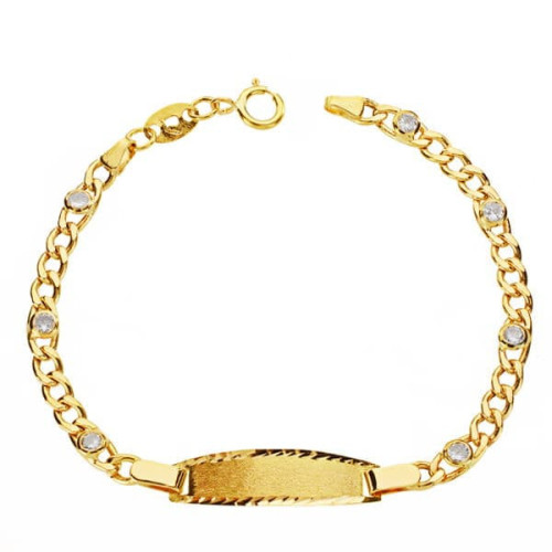 18K Esclava Hueca. Cartier. 13 Cm