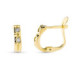 18K Pendientes Oro Amarillo Comunion 9X3 Mm