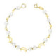 18K Pulsera Comunion Perla 5 Mm 17 Cm