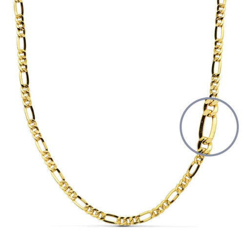 18K Cadena Cartier 60Cm Hueca 3Mm