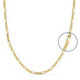 18K Cadena Cartier 60 Cm Hueca 2 Mm