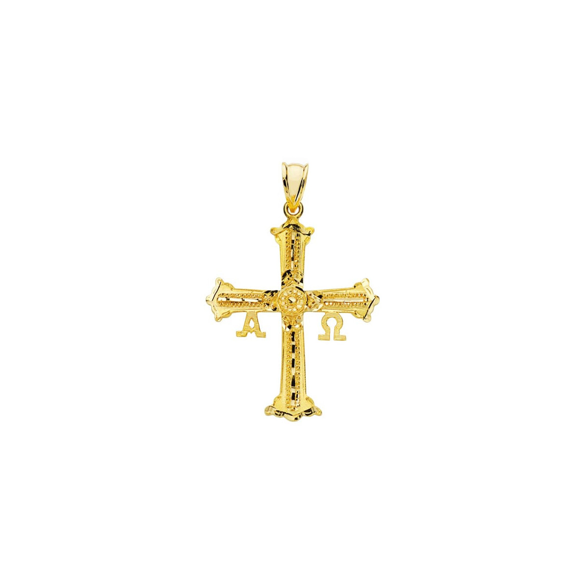 18K Cruz De Covadonga Grande 39X30 Mm