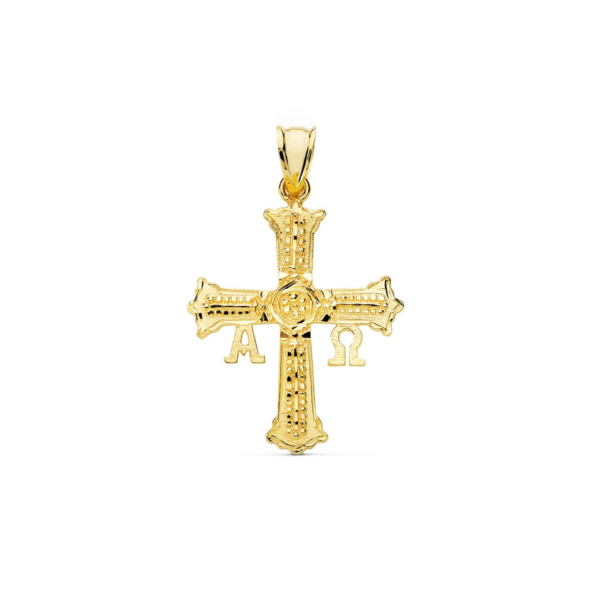 18K Cruz De Covadonga Mediana 31X24 Mm