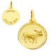 18K Horoscopo Tauro 20 Mm