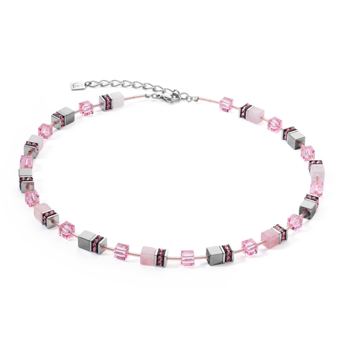 Collar Coeur De Lion  GeoCUBE® Rosa 4017/10-1900