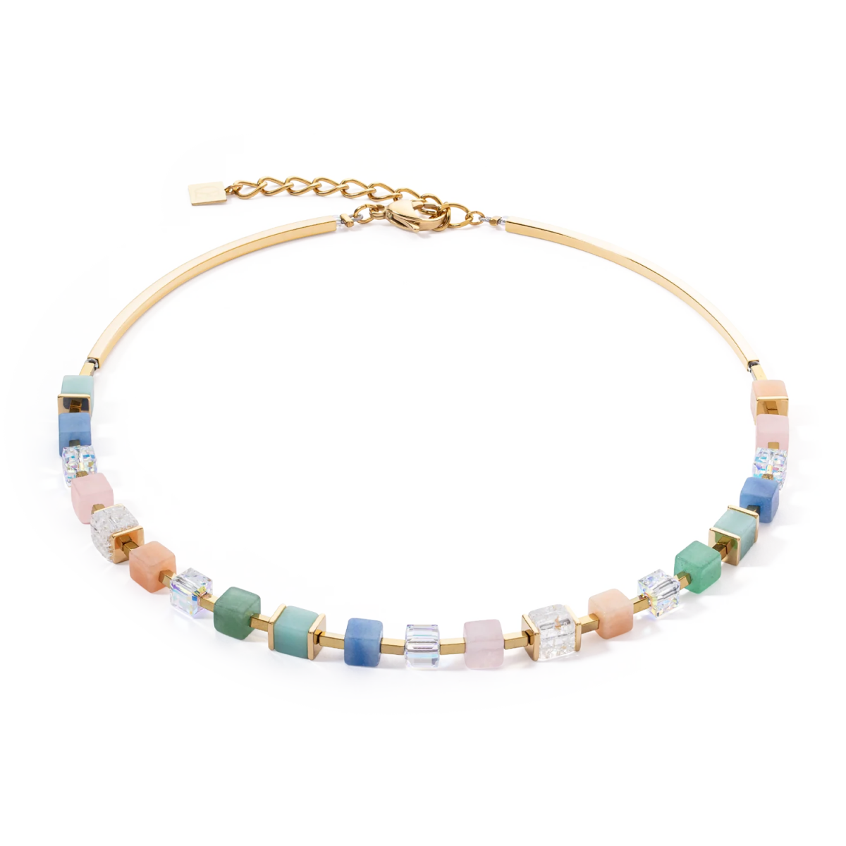 Collar Coeur De Lion Classic Cubes multicolor-suave 4426/10-1576