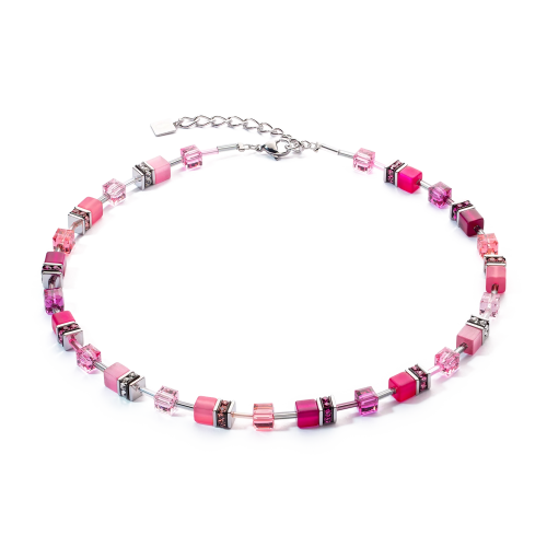 Collar Coeur De Lion GeoCUBE® Viva Magenta 2838/10-0422