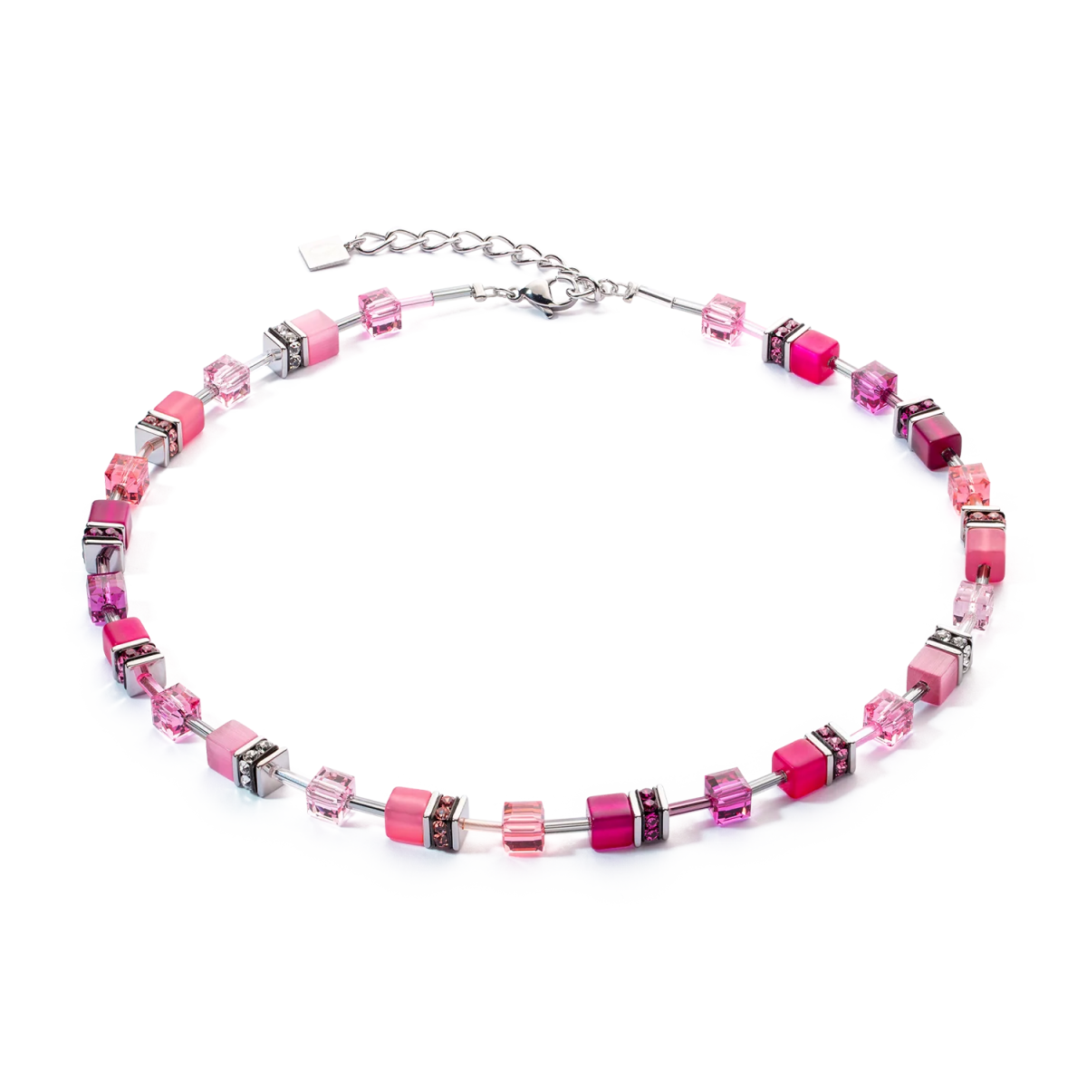 Collar Coeur De Lion GeoCUBE® Viva Magenta 2838/10-0422