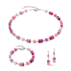 Collar Coeur De Lion GeoCUBE® Viva Magenta 2838/10-0422