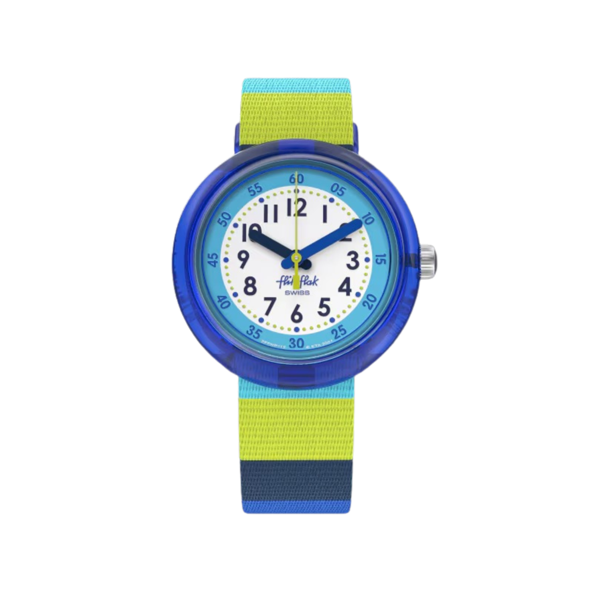 Reloj Flik Flak Stripy Blue FPNP112