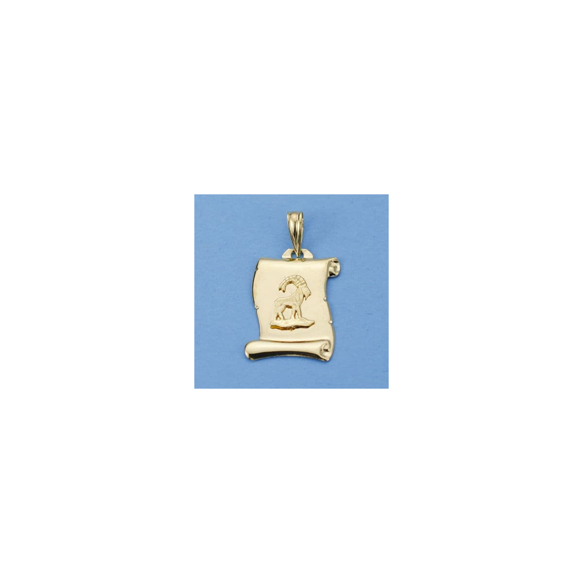 18K Horoscopo Capricor 20X14 Mm