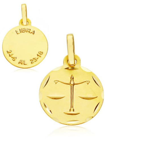 18K Horoscopo Libra 13 Mm