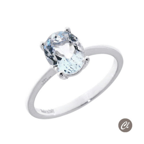 Solitario Aquamarina 1.60CT AA031103