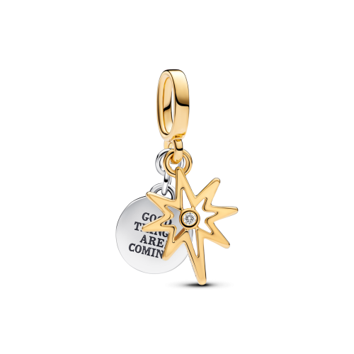 Charm Pandora Estrella Polar. GOOD THINGS ARE COMING 763588C01