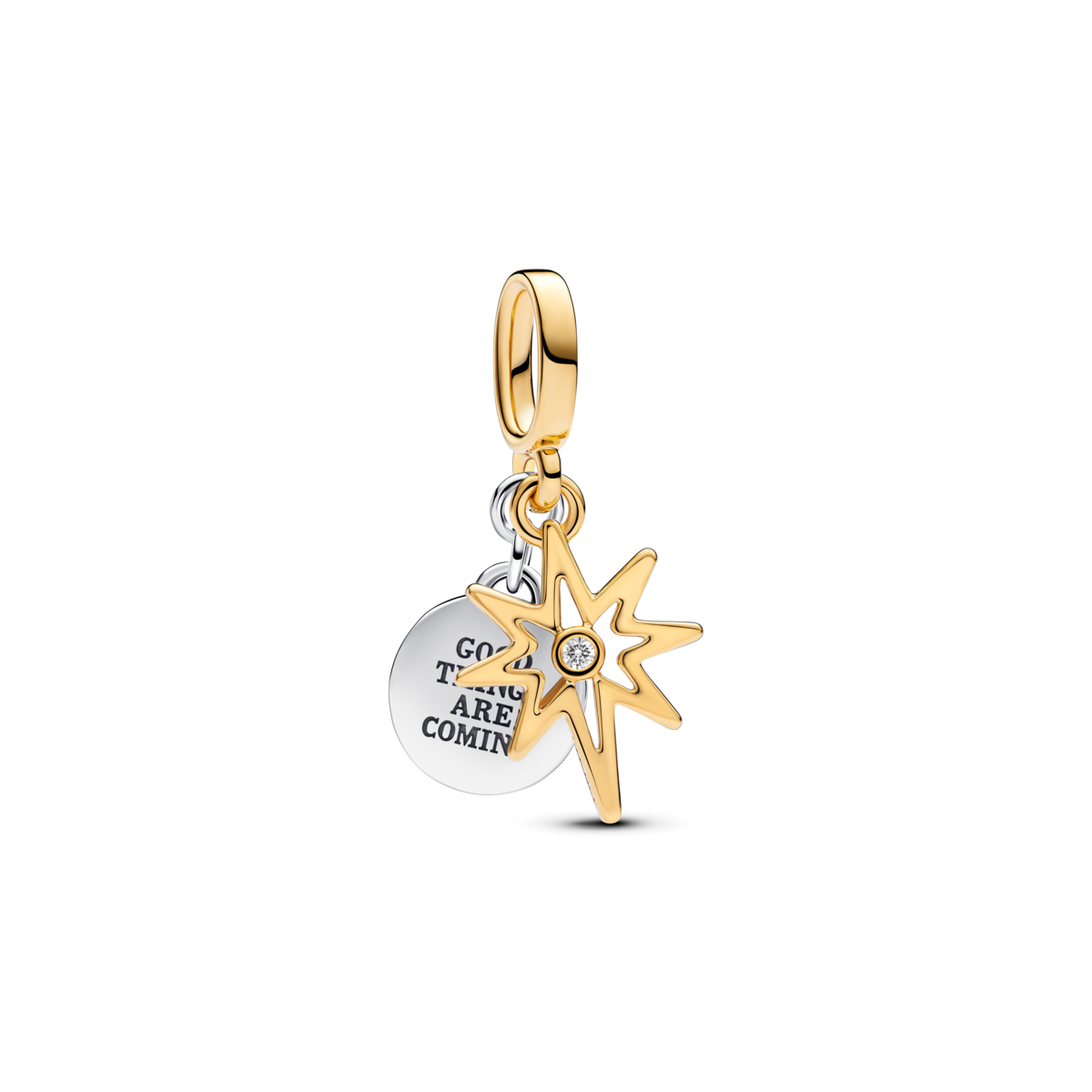 Charm Pandora Estrella Polar. GOOD THINGS ARE COMING 763588C01