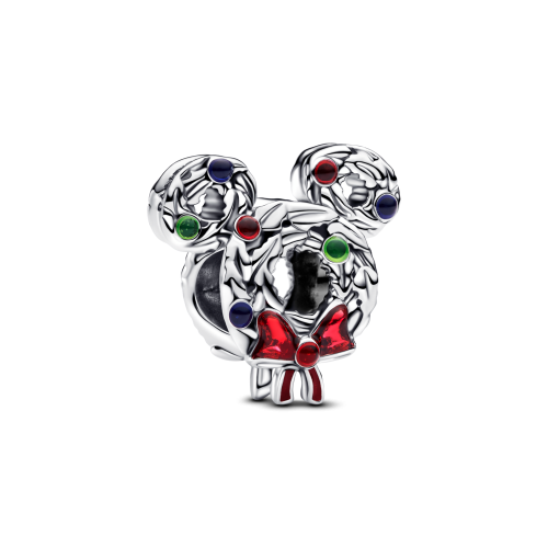 Charm Pandora Corona Navideña Disney Mickey Mouse 793531C01